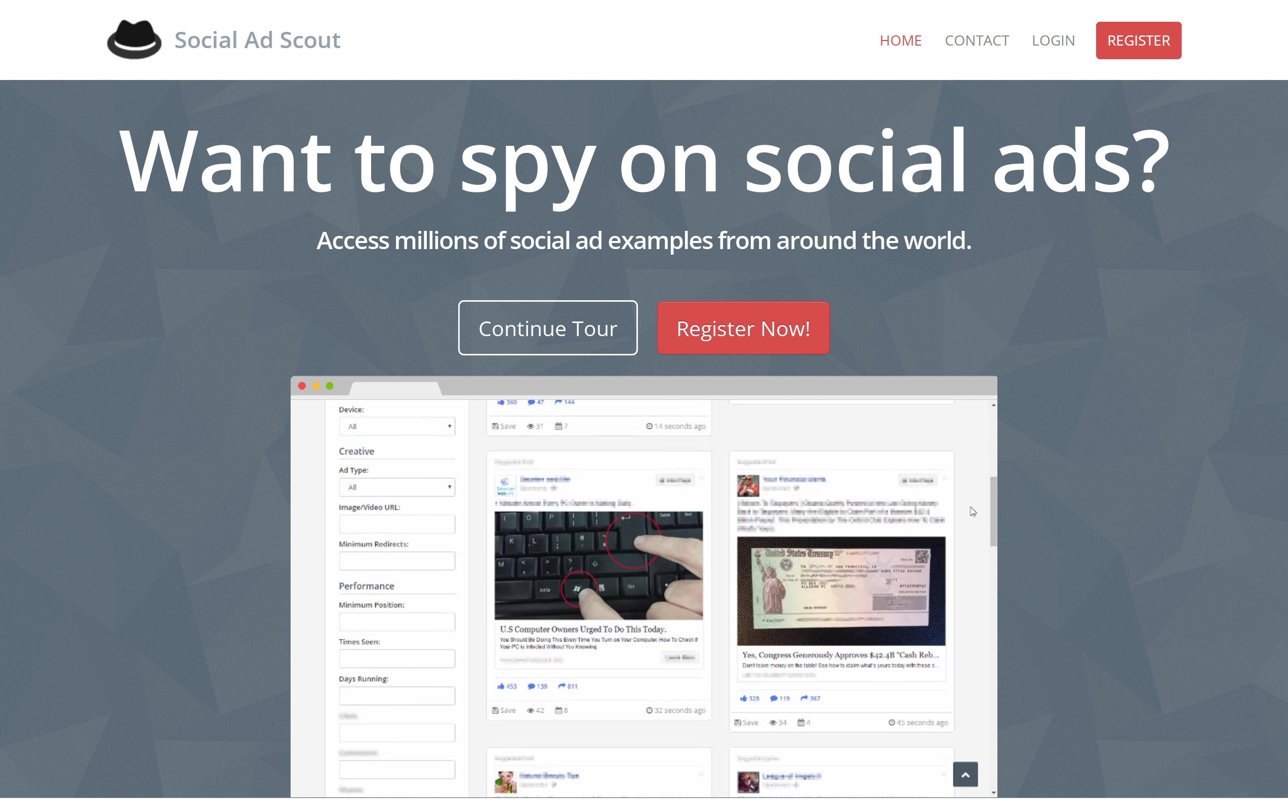 Social Ad Scout
